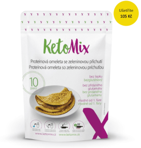 Proteinová omeleta se zeleninovou příchutí KetoMix