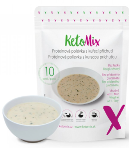 Proteinová polévka s kuřecí příchutí KetoMix