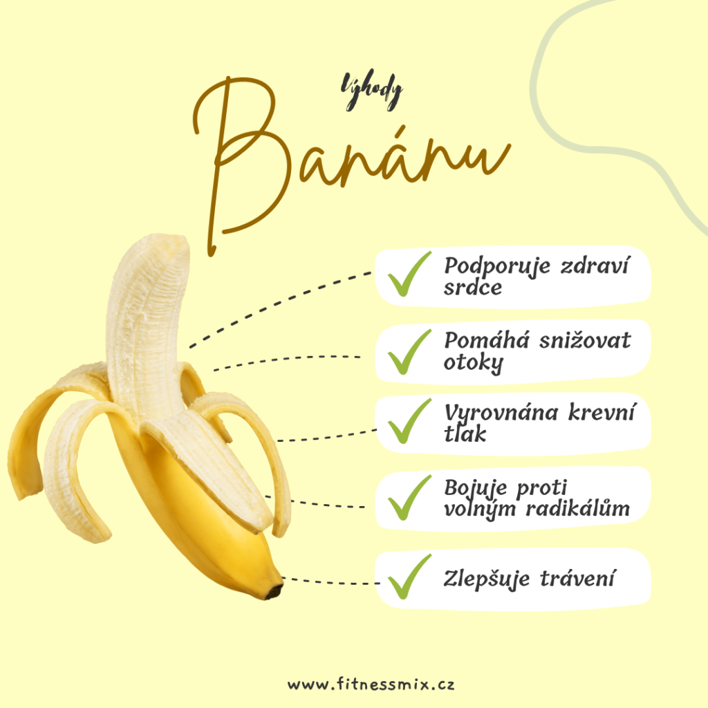Výhody banánu