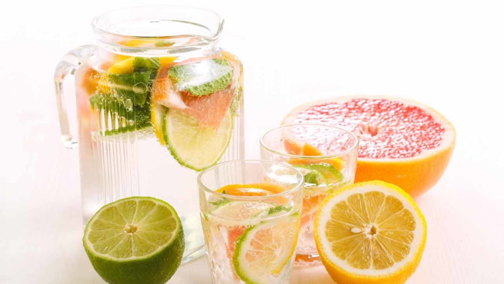 Citrusová voda - povolené potraviny