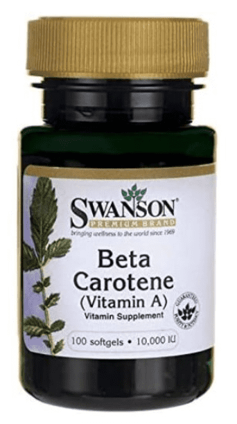 Beta Carotene - Vitamín A od Swanson