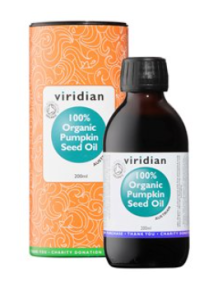 Organic pumpkin seed oil Viridian