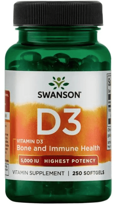 Swanson vitamín D3 500ui