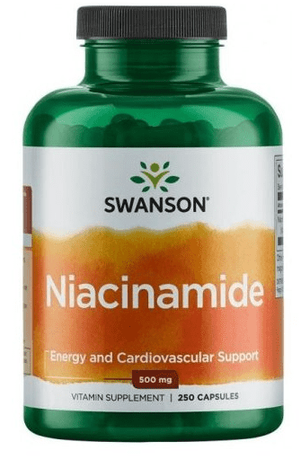 Swanson Nikotinamid Vitamín B3