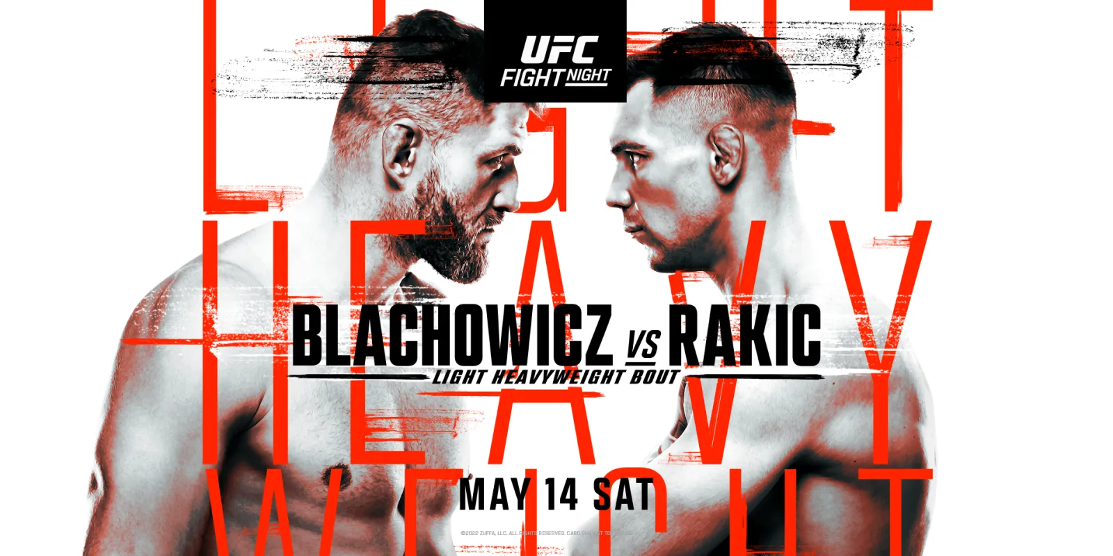 UFC Fight Night Blachowicz vs Rakic - Las Vegas UFC APEX