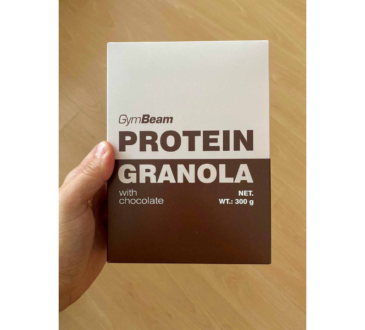 RECENZE proteinová granola od Gymbeamu s příchutí čokolády - zkušenosti