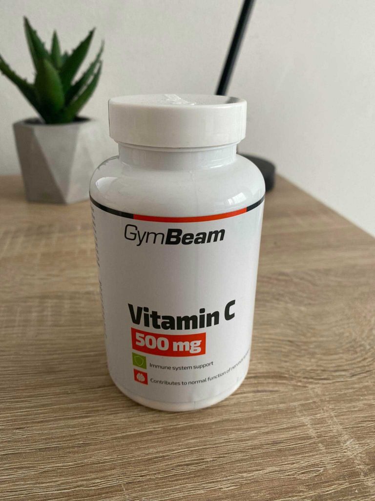 Vitamín C - GymBeam - recenze a zkušenosti