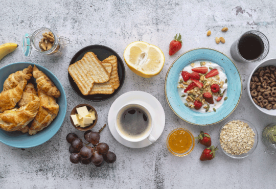 15 tipů na zdravé snídaně