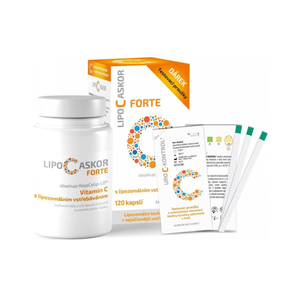 Lipo C Askor Forte 120 kapslí recenze a zkušenosti