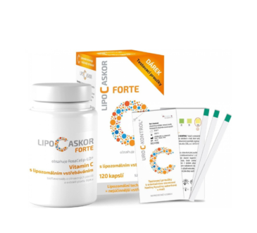 Lipo C Askor Forte 120 kapslí recenze a zkušenosti
